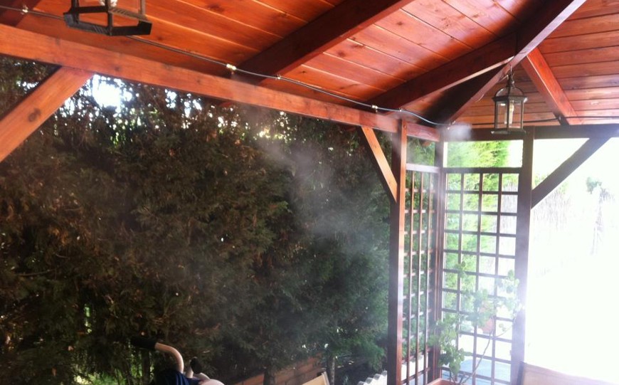 Climatización de terrazas